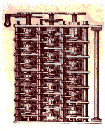 Babbage's drawing of his Analytical Engine